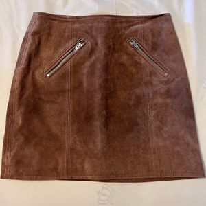 BLANK NYC Faux Suede Mini Skirt Size 24